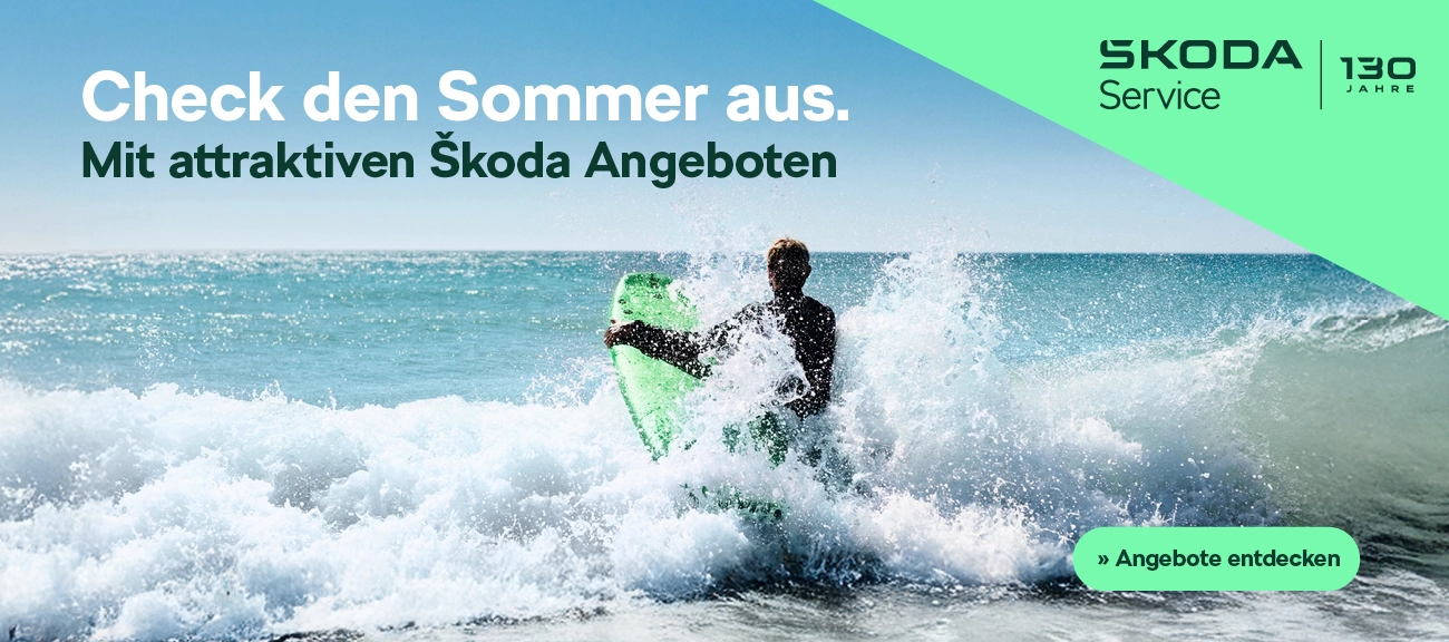 Škoda Service Sommer Angebote