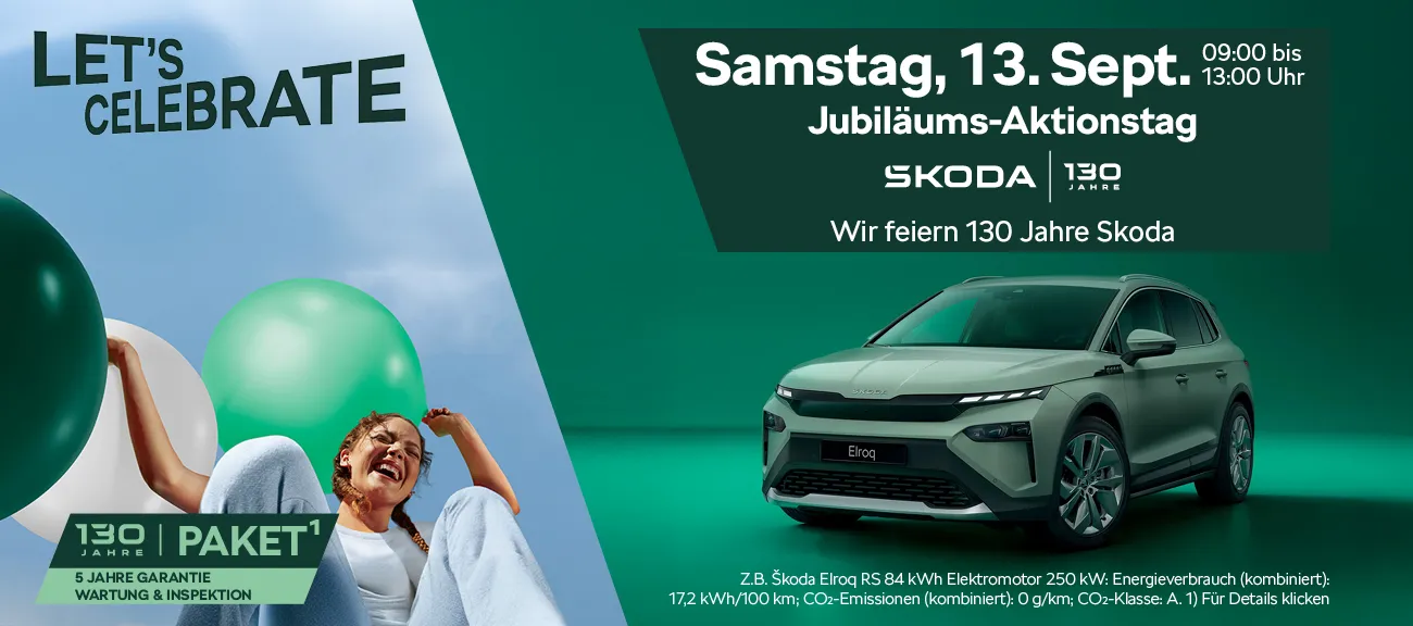 Skoda 130 Jahre