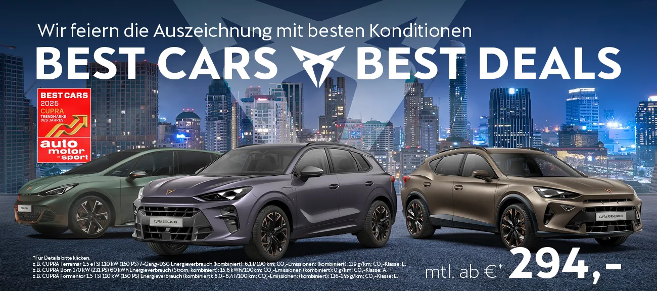 CUPRA Leasing Best Deals