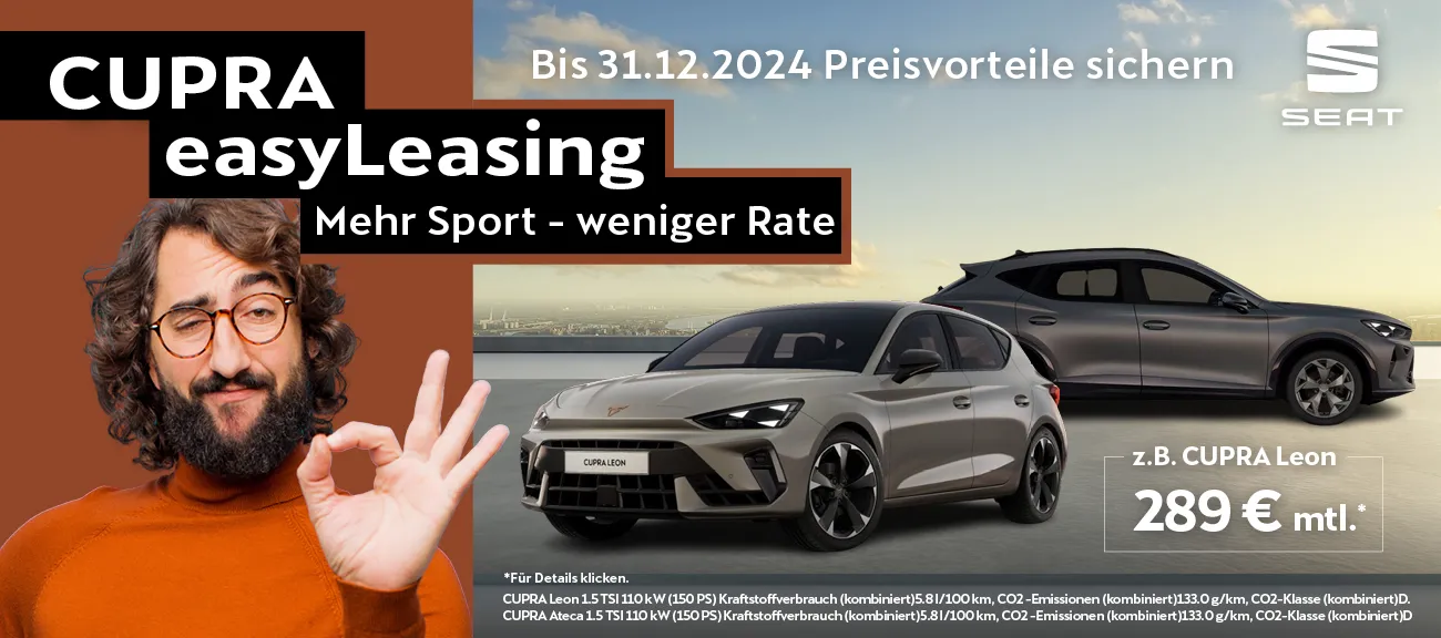 CUPRA easyLeasing Angebote