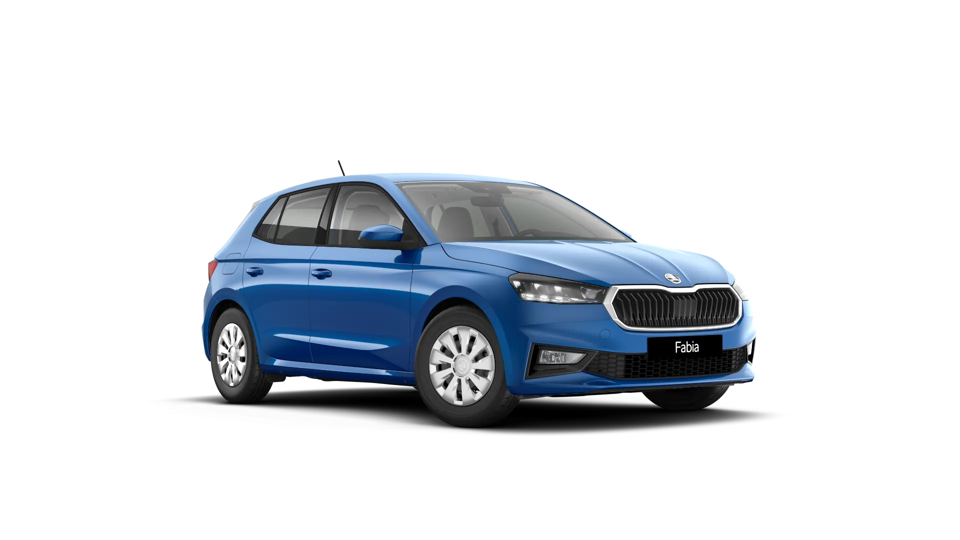 Skoda Fabia electric blue