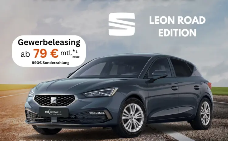  Seat Leon Road Edition Gewerbeleasing
