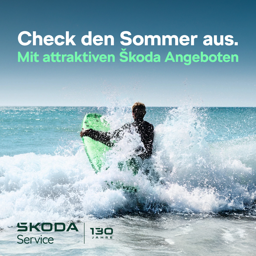 Škoda Service Sommer Angebote