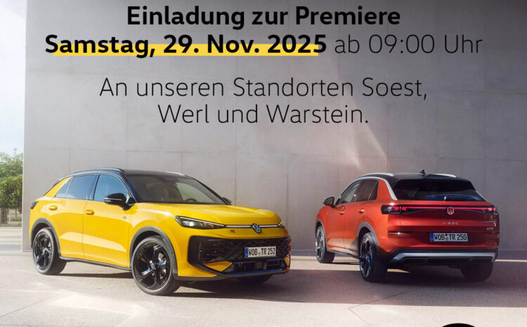  Premiere der neue VW T-Roc