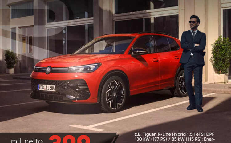  Tiguan R-Line für Gewerbekunden