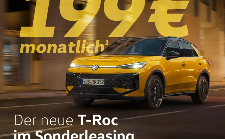  Der neue T-Roc für Privatkunden