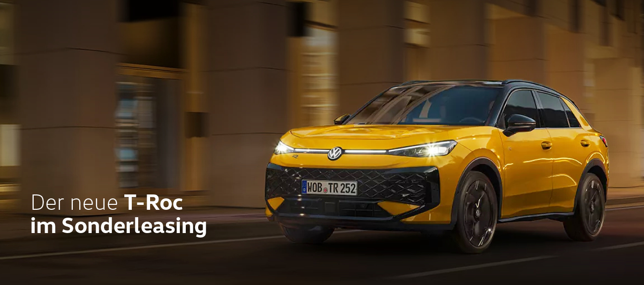 Der neue T-Roc für Privatkunden