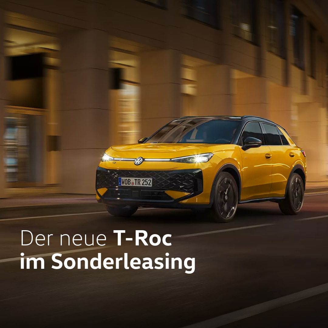 Der neue T-Roc für Privatkunden