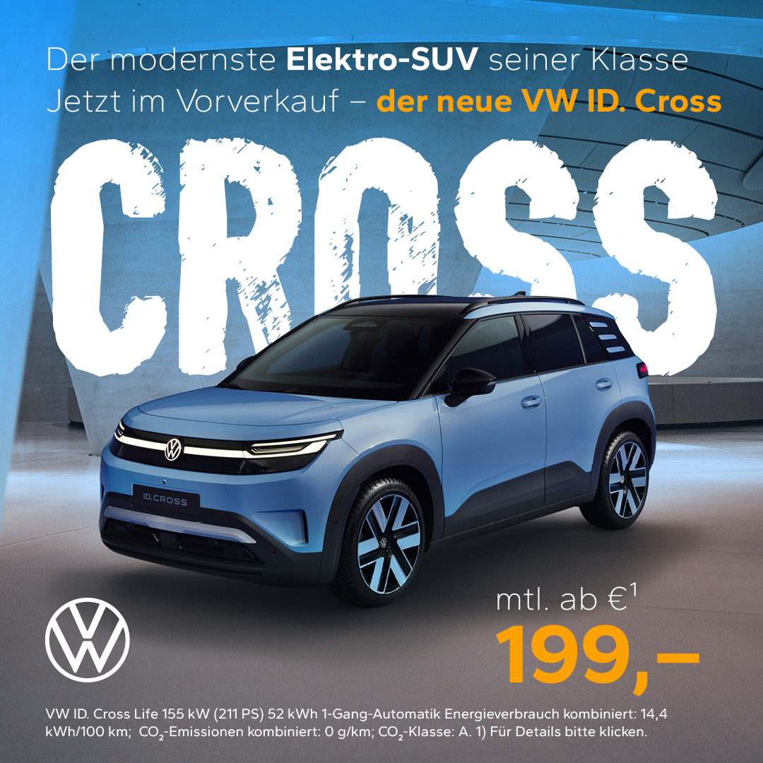 BEITRAGSBILD DER NEUE VW ID CROSS