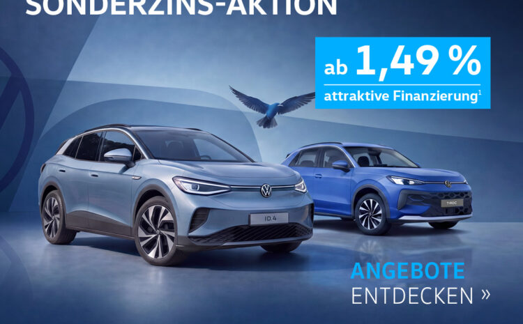  VW Sonderzins ab 1,49%