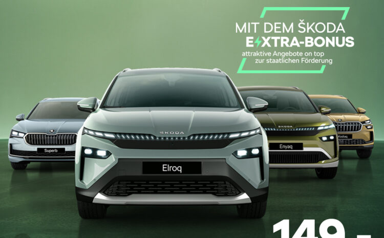  Der Škoda E-XTRA-Bonus
