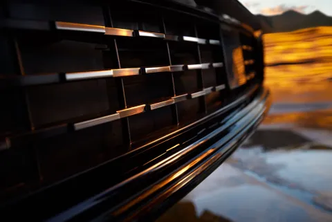 Frontgrill des XPENG G9 Black Edition