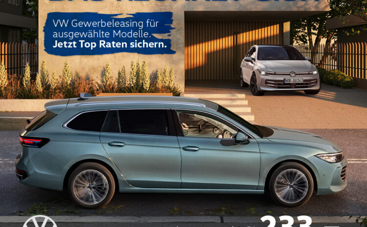  VW Gewerbe Sonderleasing