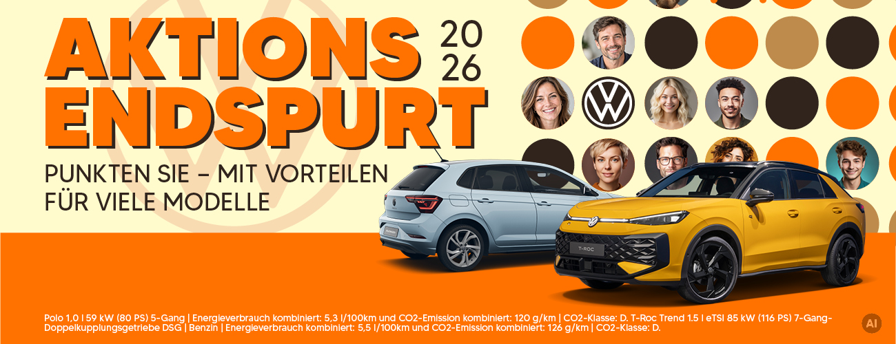 VW Sonderleasing Aktion