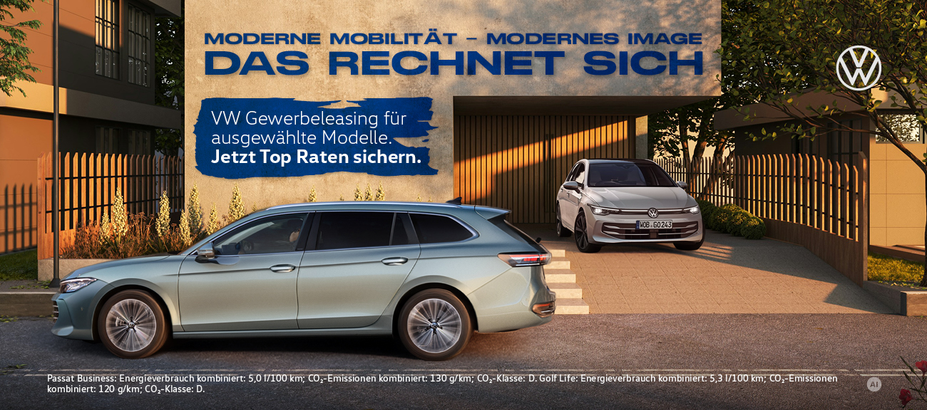 VW Gewerbe Sonderleasing