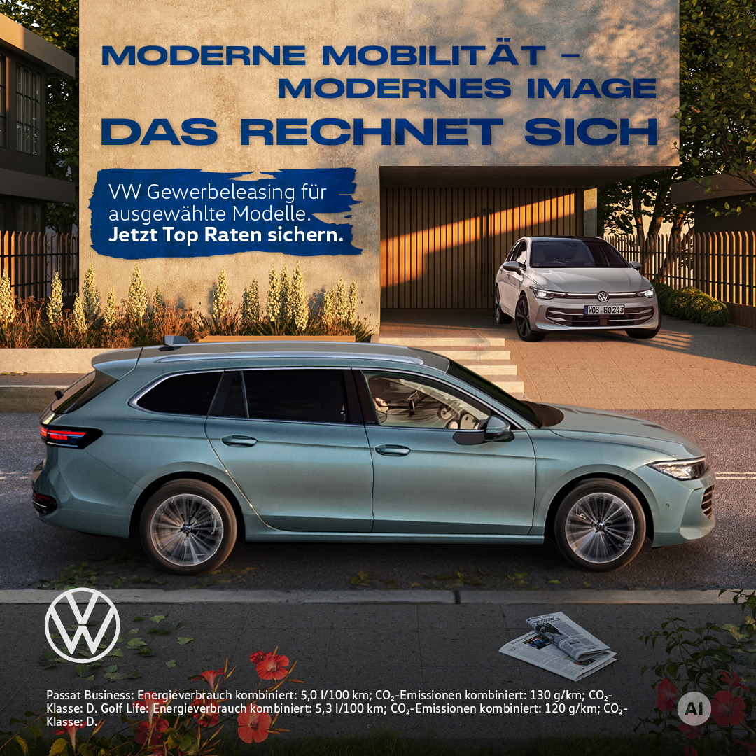 VW Gewerbe Sonderleasing